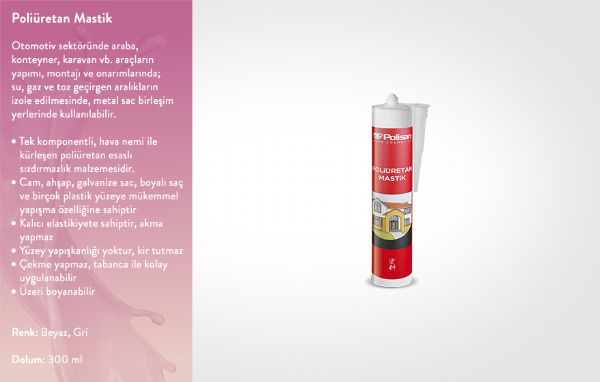 Poliretan Mastik