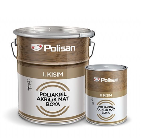 Poliakril Akrilik Mat Boya