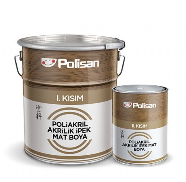 Poliakril Akrilik pek Mat Boya