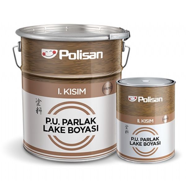Poliretan Parlak Lake Boya Bronz