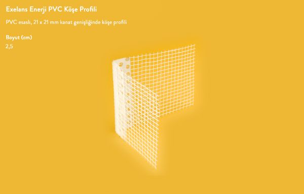 Exelans Enerji PVC Ke Profili