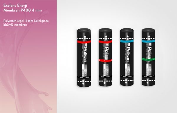 Exelans Enerji Membran P400 PLUS 4 mm